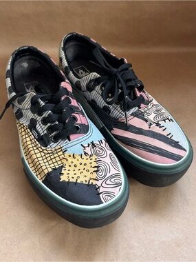 Vans x The Nightmare Before Christmas Sally Era Stacked Sneakers. M6.5/W8